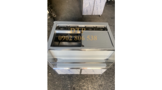 QUẦY PHA CHẾ CÓ KHAY GN 1/9