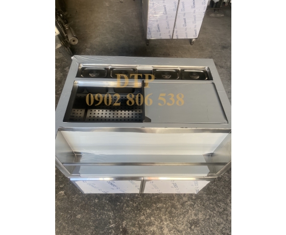 QUẦY PHA CHẾ CÓ KHAY GN 1/9